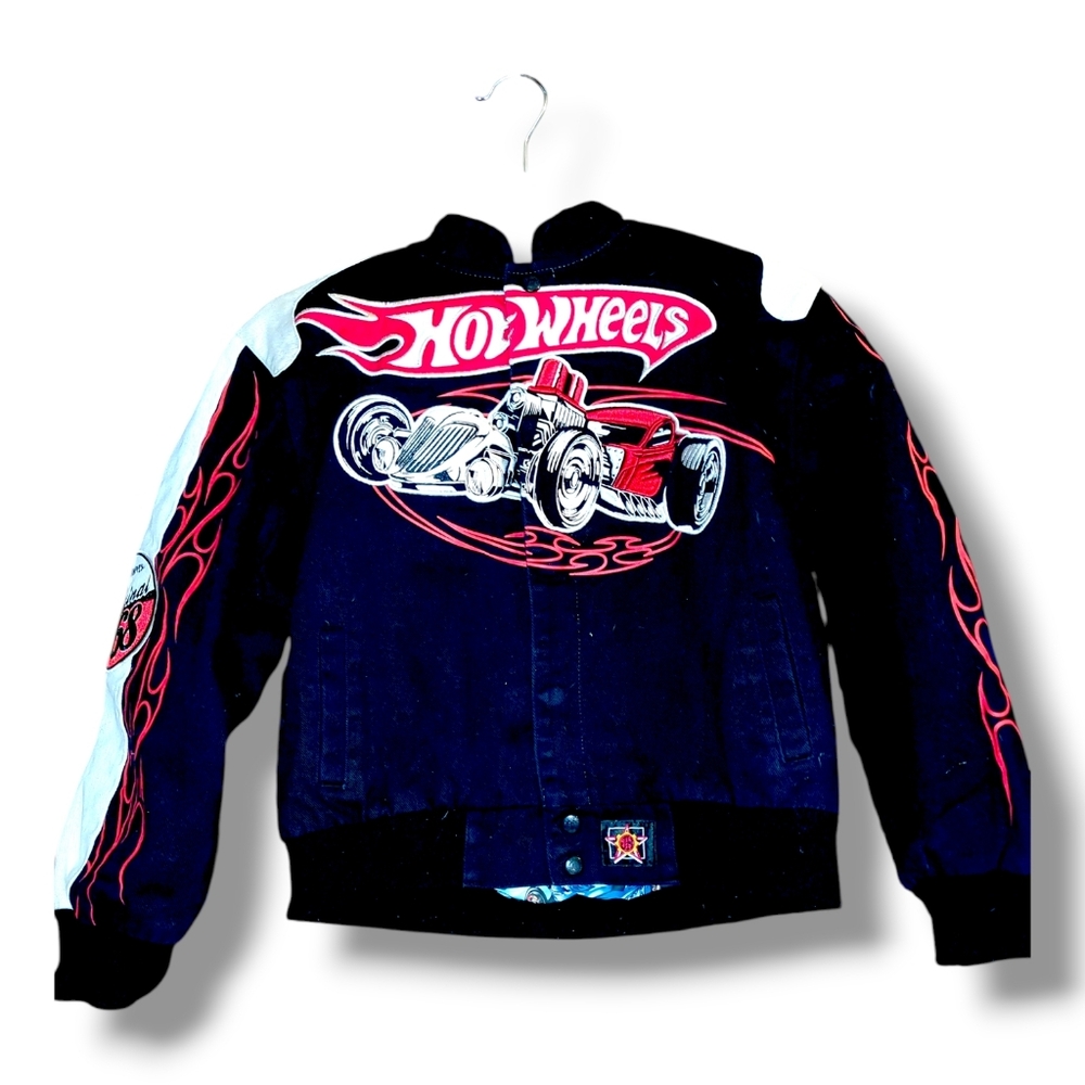 Boys Vintage Hot Wheels Jacket size 9/10